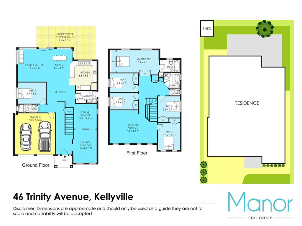 46 Trinity Avenue, Kellyville NSW 2155 floorplan