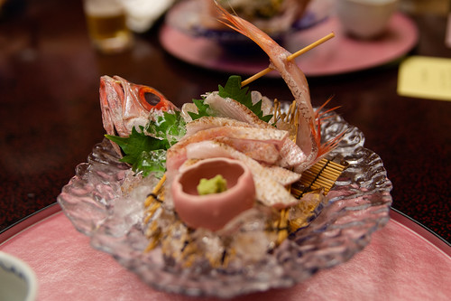 sashimi of nodoguro