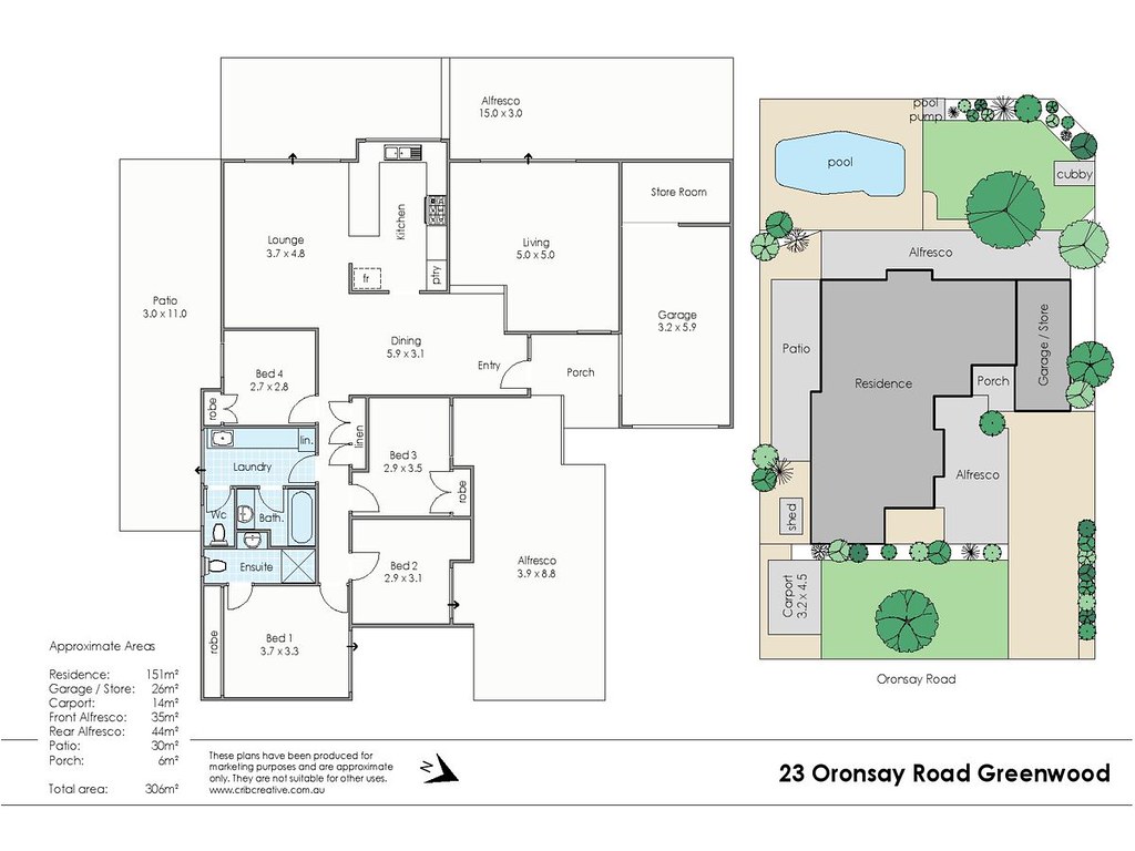 23 Oronsay Road, Greenwood WA 6024 floorplan