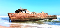 Wreck of the Shawnee tug boat
