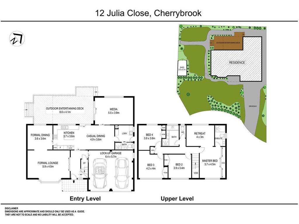 12 Julia Close, Cherrybrook NSW 2126 floorplan