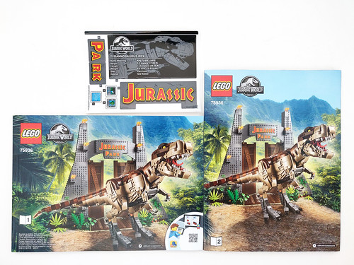 lego jurassic world jurassic park t rex rampage