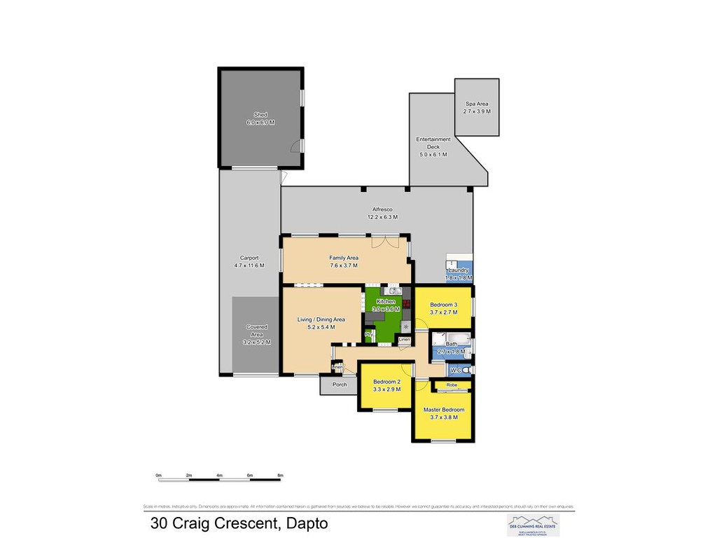 30 Craig Crescent, Dapto NSW 2530 floorplan
