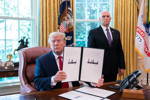 President Trump Signs an EO Sanctioning Iran