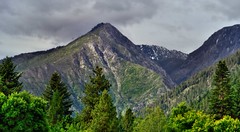 Wedge Mountain and Other Ridges and Peaks of the Stuart Range