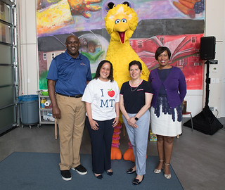 June 07, 2019 MMB Joined Big Bird and Count von Count to Celebrate 50 Years of Sesame Street