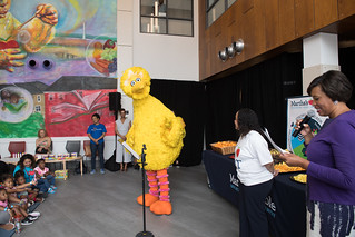 June 07, 2019 MMB Joined Big Bird and Count von Count to Celebrate 50 Years of Sesame Street