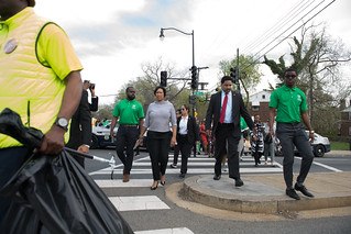 April 10, 2019 MMB Led Joint Press Conference and Community Walk with Prince George’s County Executive Angela Alsobrooks