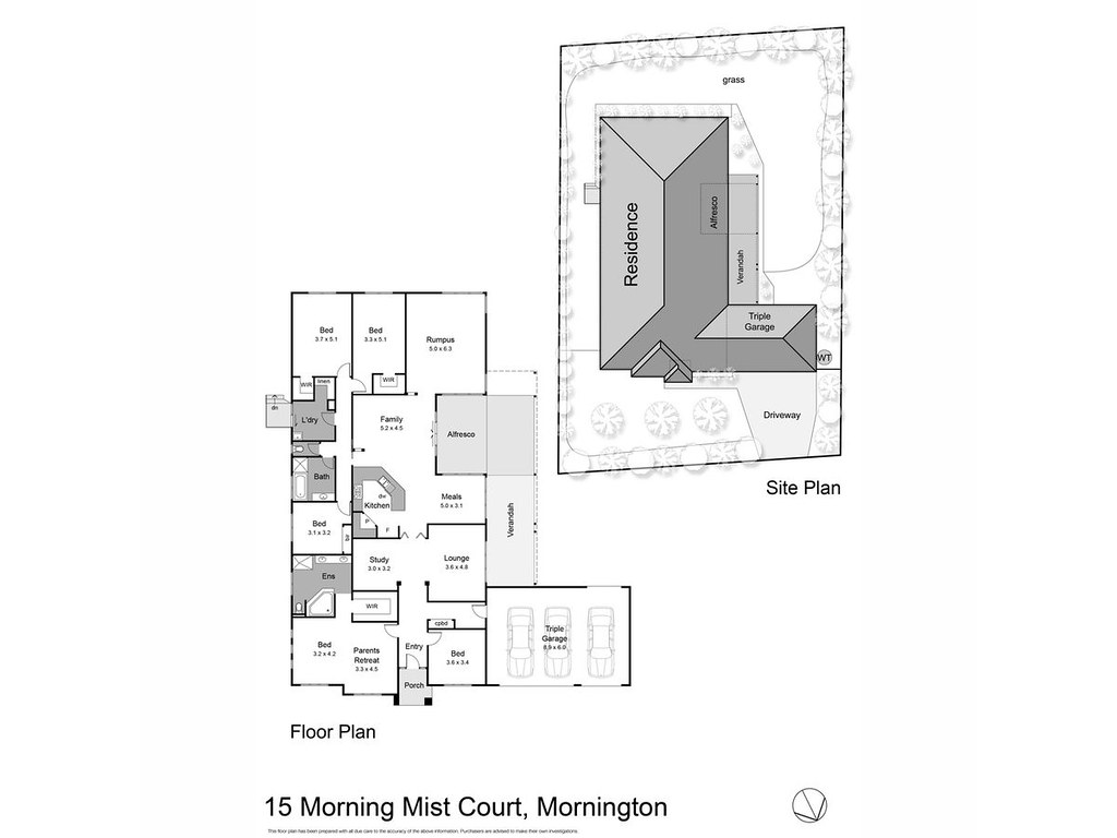 15 Morning Mist Court, Mornington VIC 3931 floorplan