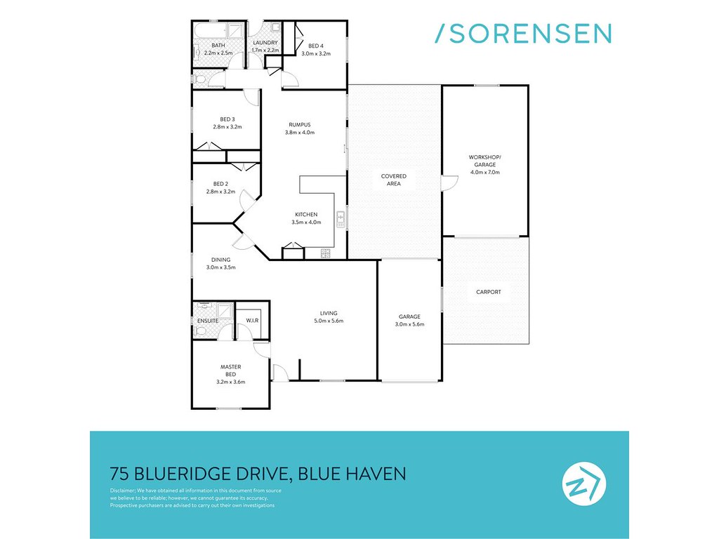 75 Blueridge Drive, Blue Haven NSW 2262 floorplan