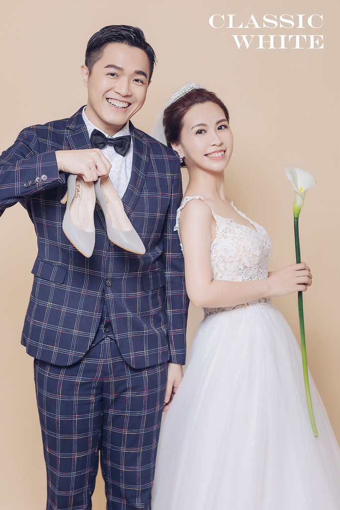 台南自助婚紗｜讓你在棚內也能拍出韓劇般的韓系婚紗｜inBlossom手工訂製婚紗
