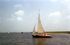 Seiltur på Slotermeer i Friesland (ca. 1965)