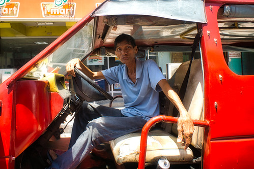 Jeepney Driver by Beegee49, on Flickr