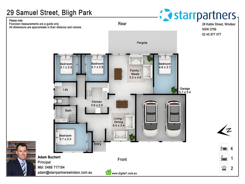 29 Samuel Street, Bligh Park NSW 2756 floorplan
