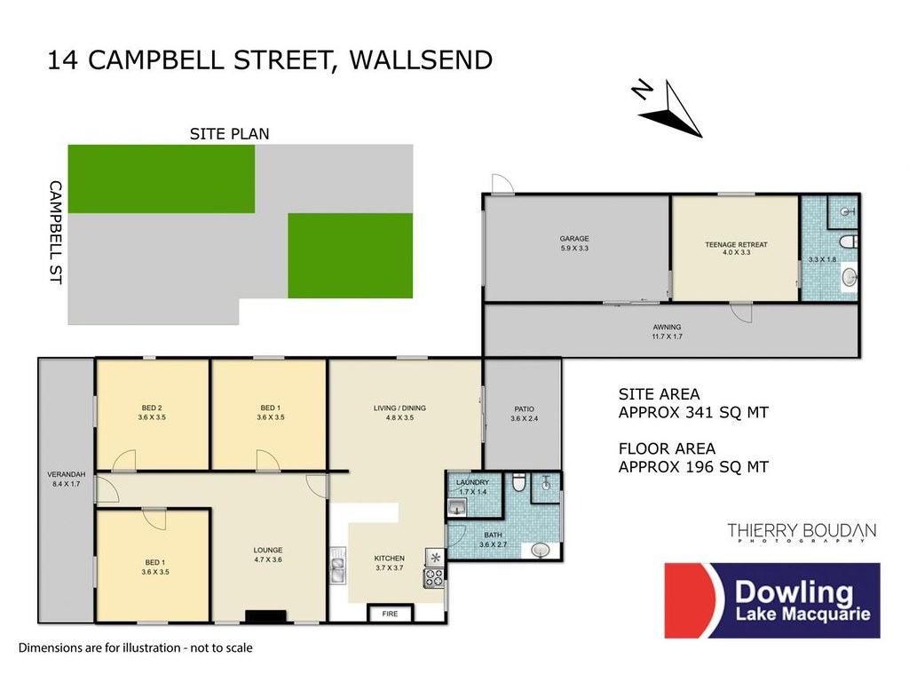 14 Campbell Street, Wallsend NSW 2287 floorplan