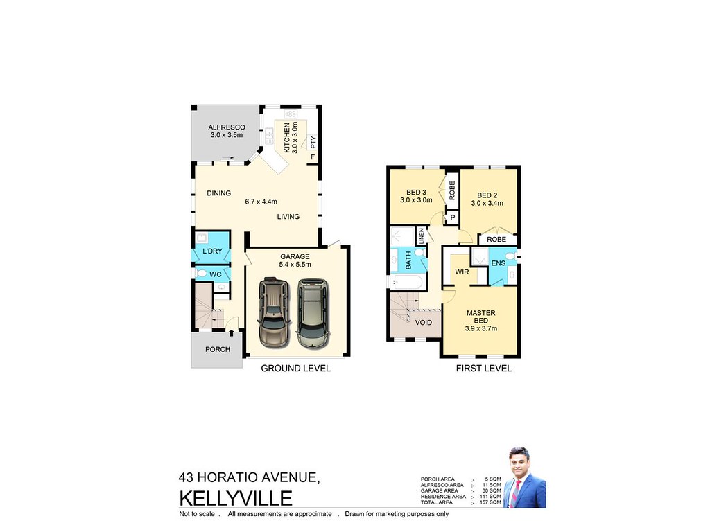 43 Horatio Avenue, Kellyville NSW 2155 floorplan