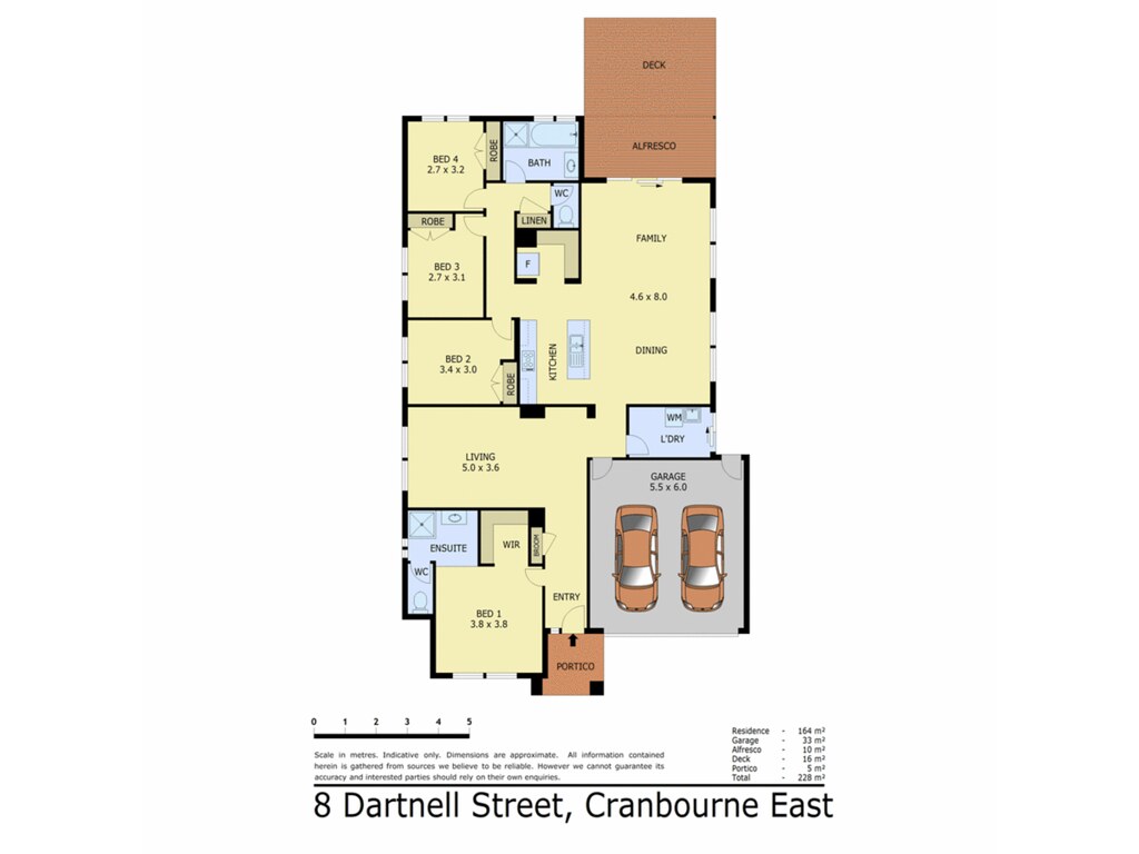 8 Dartnell Street, Cranbourne East VIC 3977 floorplan