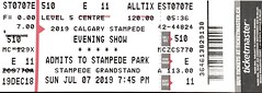 2019 Calgary Stampede Evening Show (Chuckwagon Race) • <a style="font-size:0.8em;" href="http://www.flickr.com/photos/79906204@N00/48380099831/" target="_blank">View on Flickr</a>