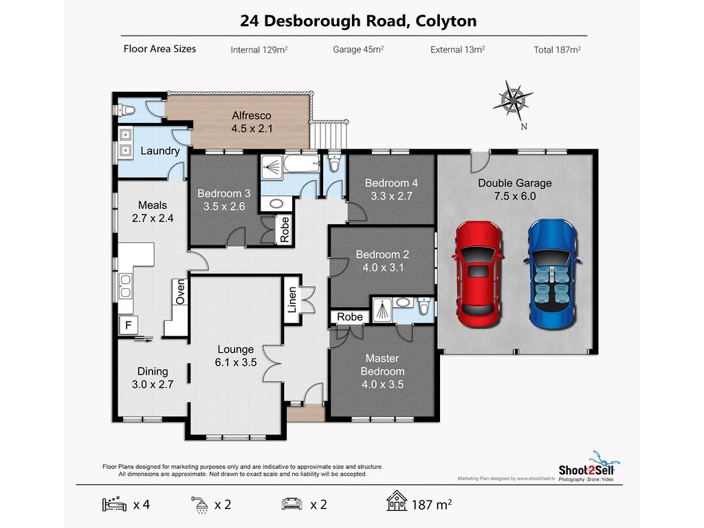 24 Desborough Road, Colyton NSW 2760 floorplan
