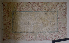 East Shefford, Berkshire, St. Thomas, murals: text