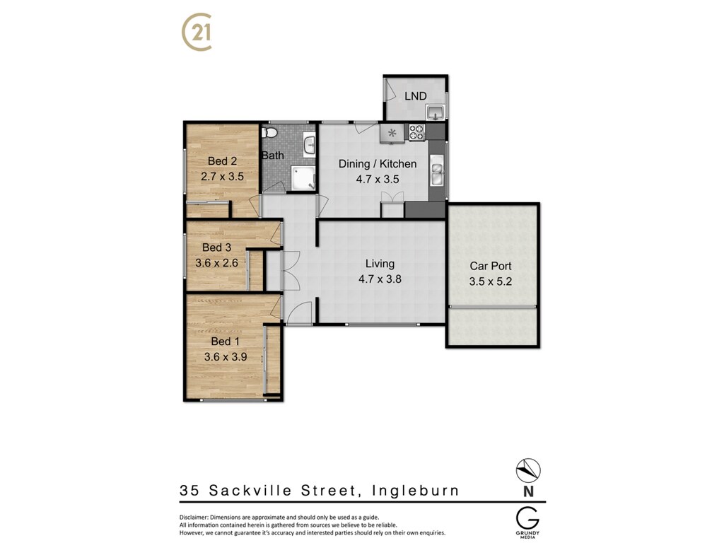35 Sackville Street, Ingleburn NSW 2565 floorplan