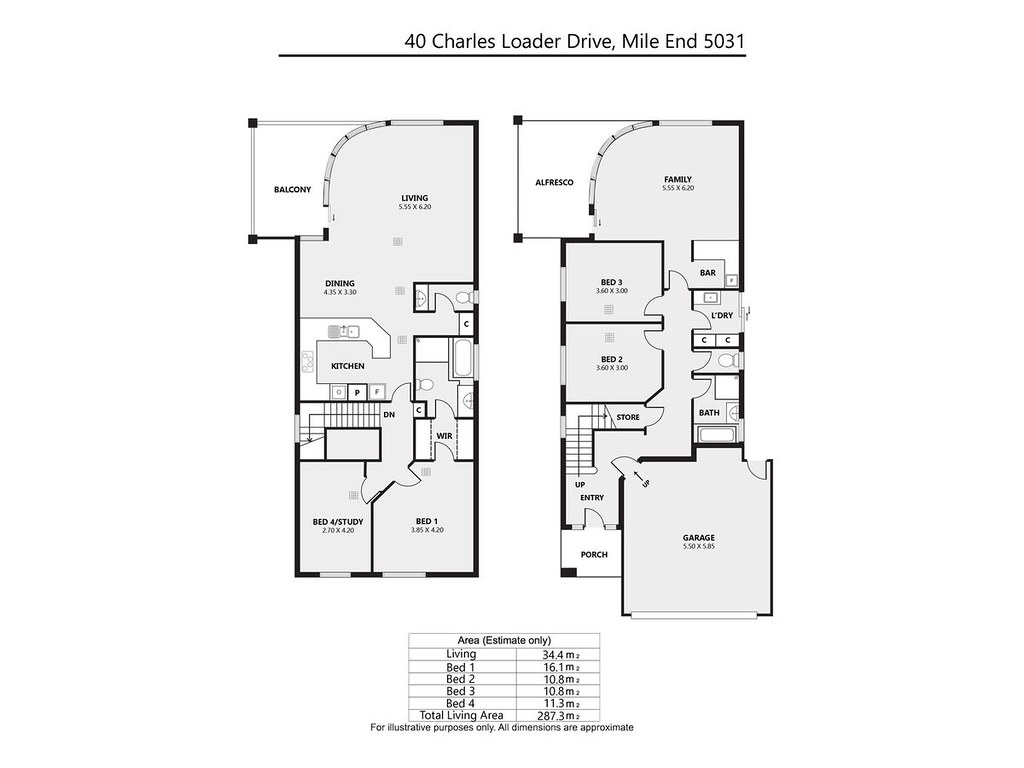 40 Charles Loader Drive, Mile End SA 5031 floorplan