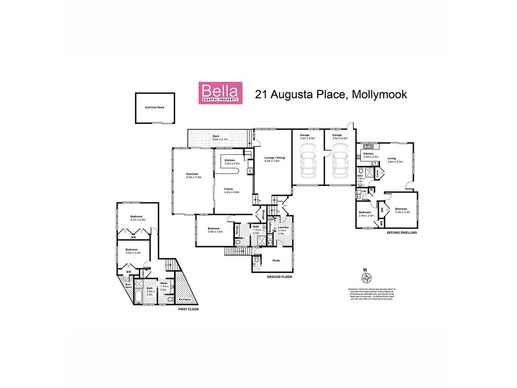 21 Augusta Place, Mollymook Beach NSW 2539 floorplan