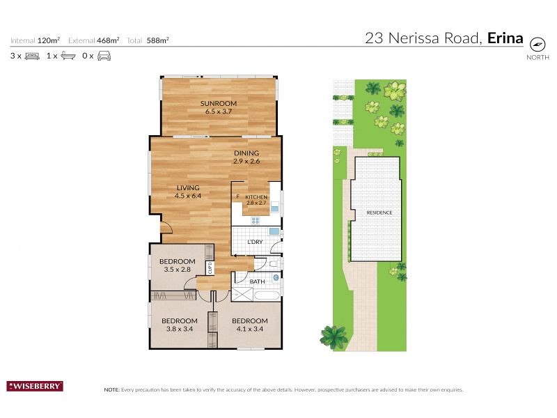 23 Nerissa Road, Erina NSW 2250 floorplan