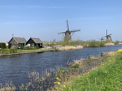 Kinderdijk, Netherlands, April 2019