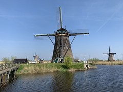 Kinderdijk, Netherlands, April 2019