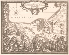 Ichnographia Urbis Nidrosiæ vulgo Dronheem (1658)