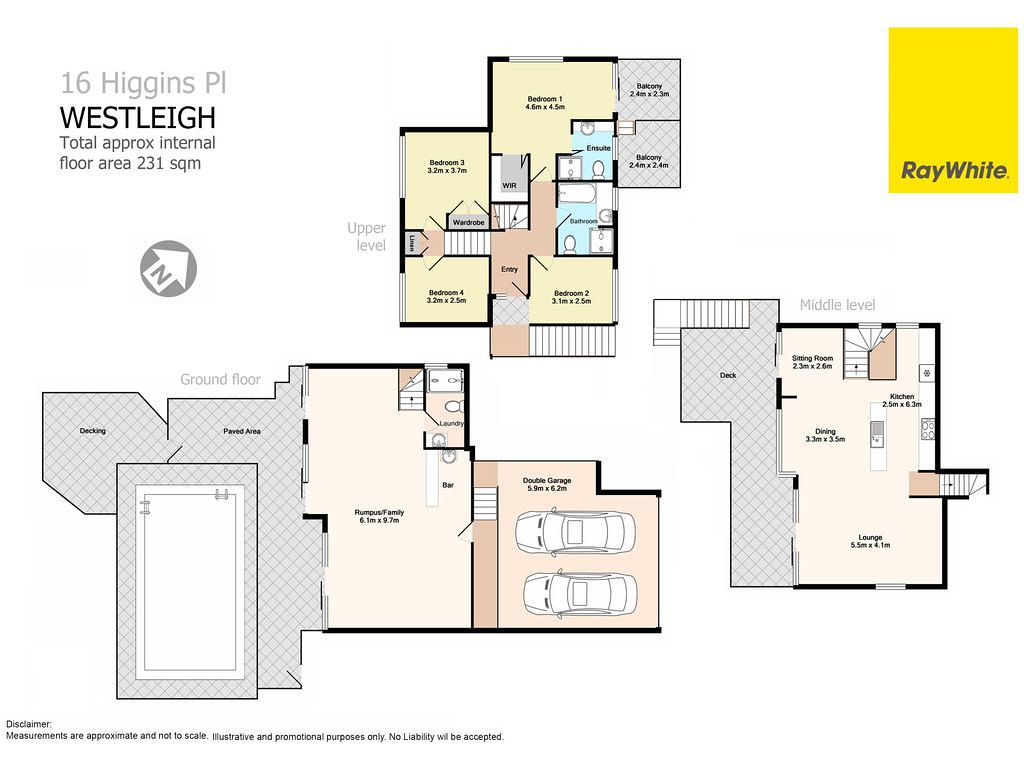 16 Higgins Place, Westleigh NSW 2120 floorplan