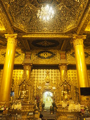 Inside one of the shrines