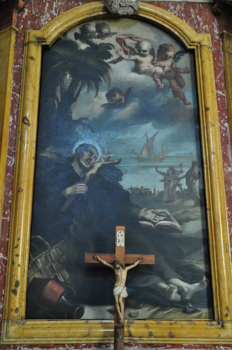 Saint martyr, cathédrale romane St Mathias, Senj, comté de Lika-Senj, Croatie, Europe.