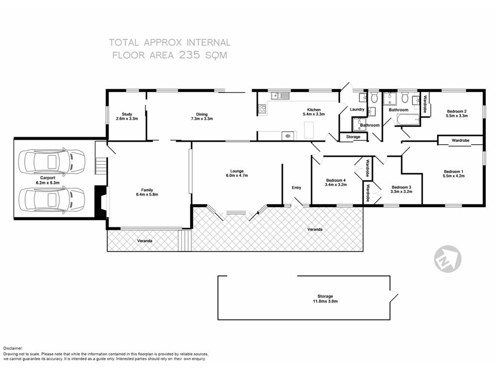 12 Rutland Place, Wahroonga NSW 2076 floorplan
