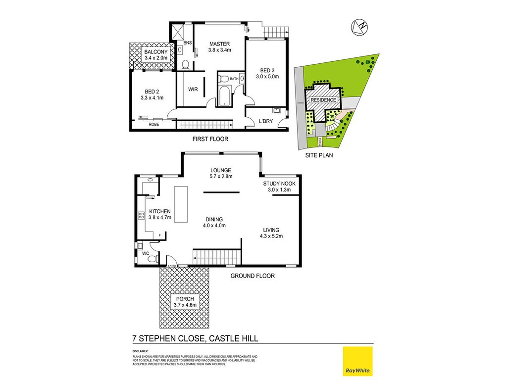 7 Stephen Close, Castle Hill NSW 2154 floorplan