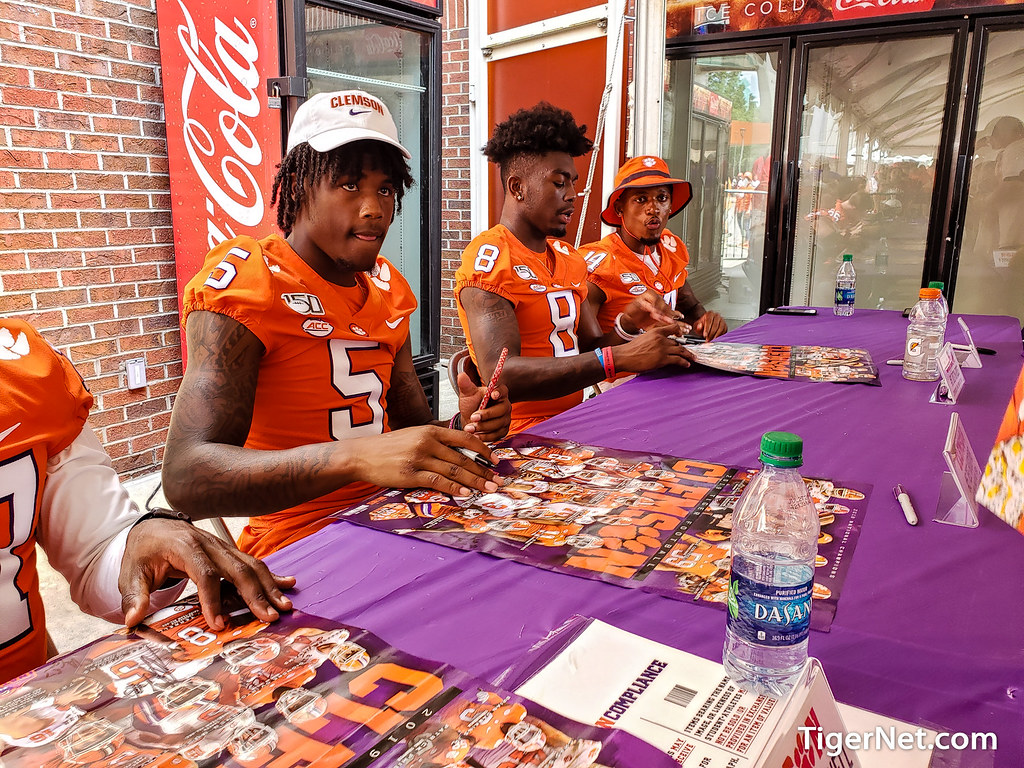 Clemson Football Photo of Justyn Ross and Tee Higgins