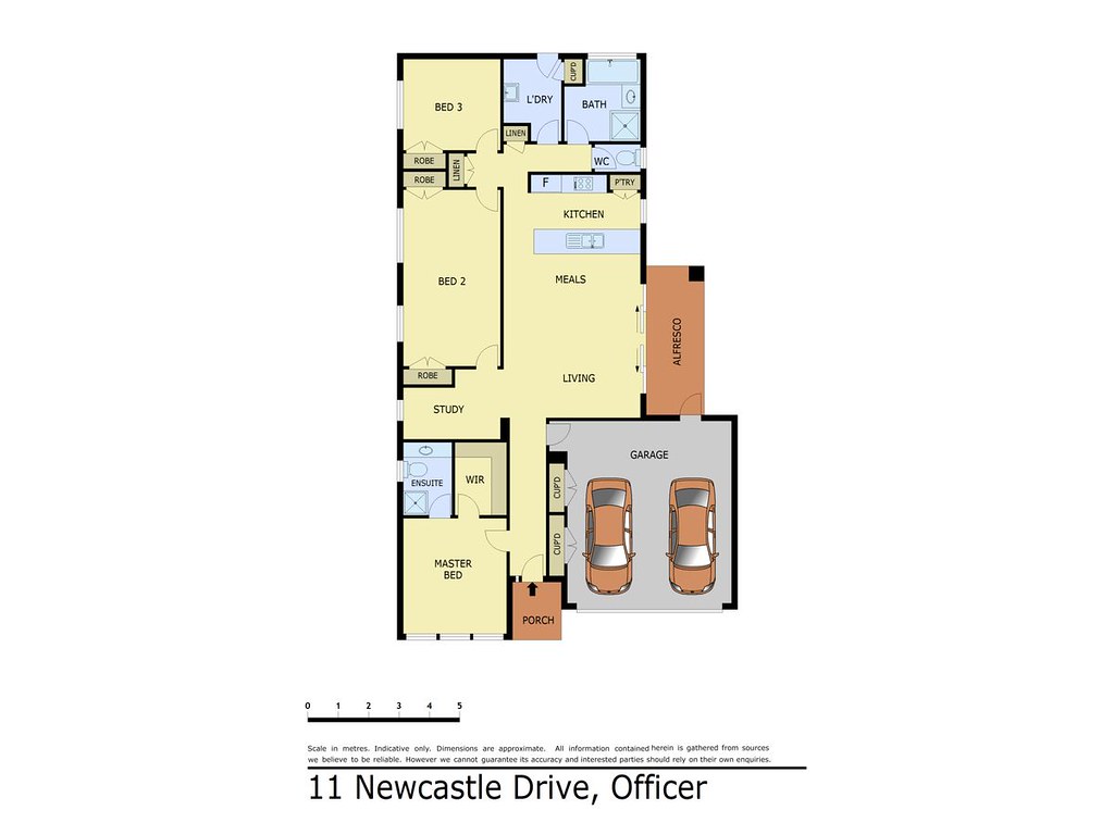 11 Newcastle Drive, Officer VIC 3809 floorplan