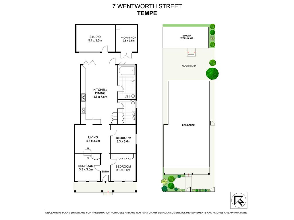 7 Wentworth Street, Tempe NSW 2044 floorplan