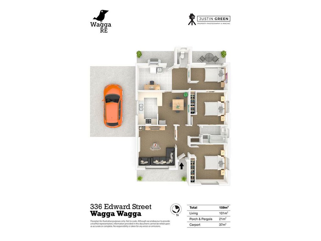 336 Edward Street, Wagga Wagga NSW 2650 floorplan
