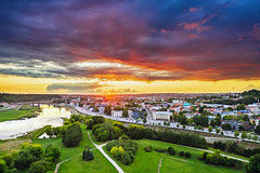 Dramatic sunset | Kaunas aerial #226/365
