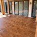 Rustic Concrete Wood Porch- Tailored Concrete Coatings- Clarksburg, MD