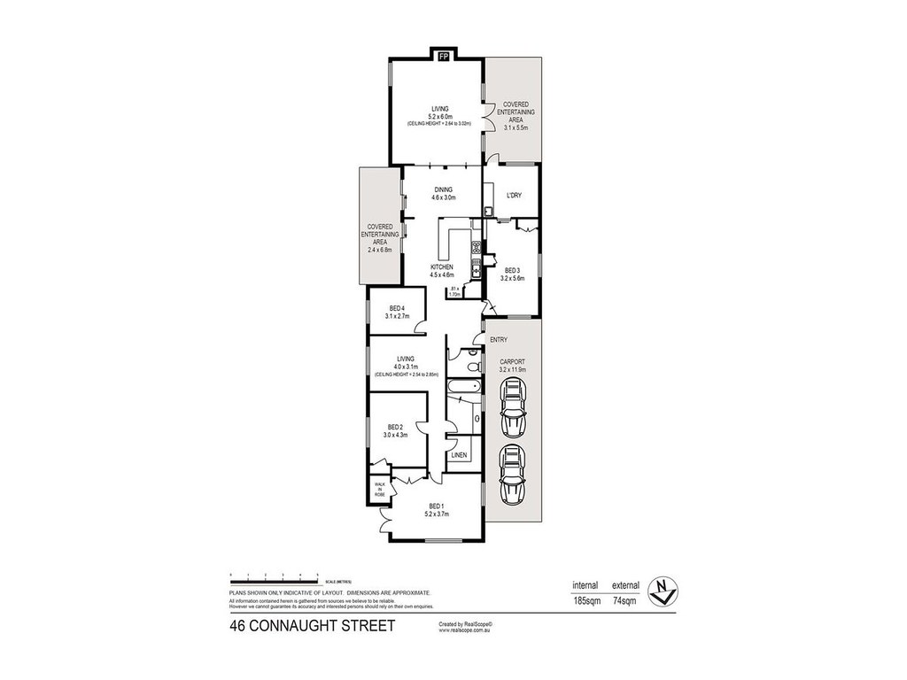 46 Connaught Street, Sandgate QLD 4017 floorplan