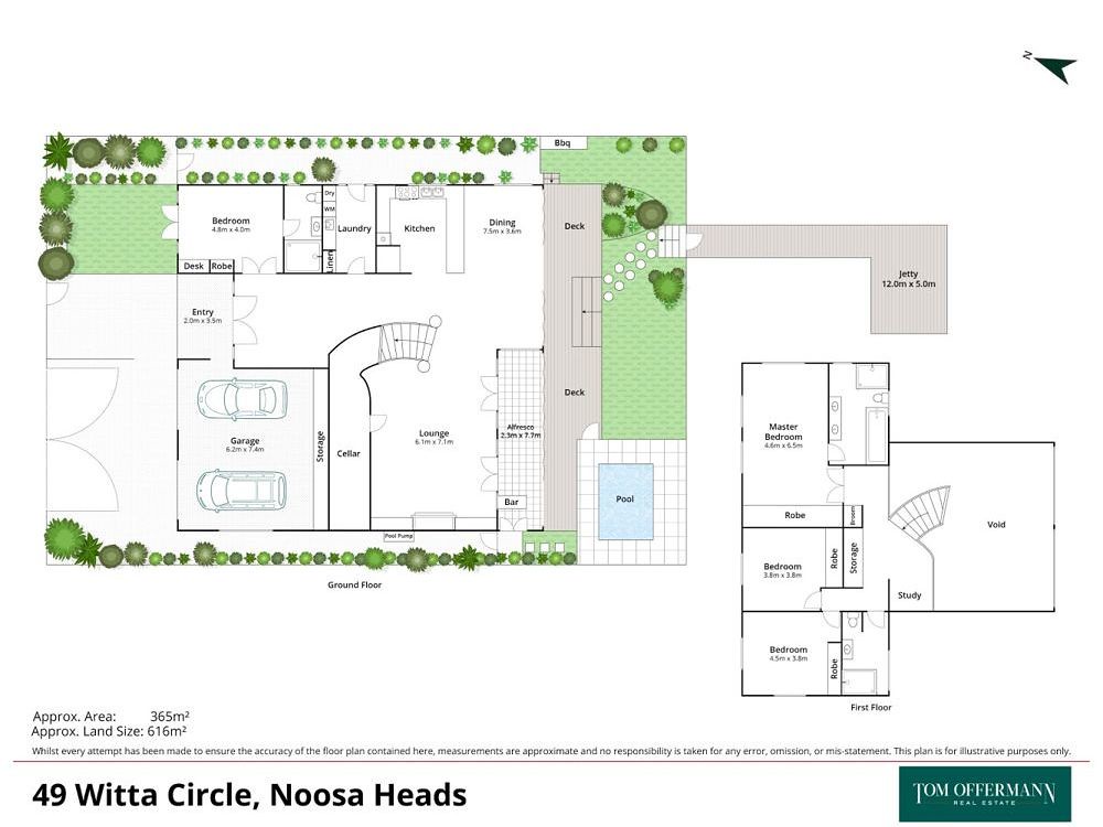 49 Witta Circle, Noosa Heads QLD 4567 floorplan