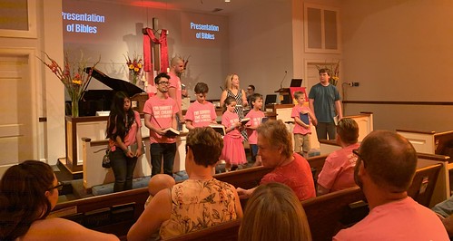 Youth and Kids Bible Presentations 2019 at Glendale UMC - Nashville