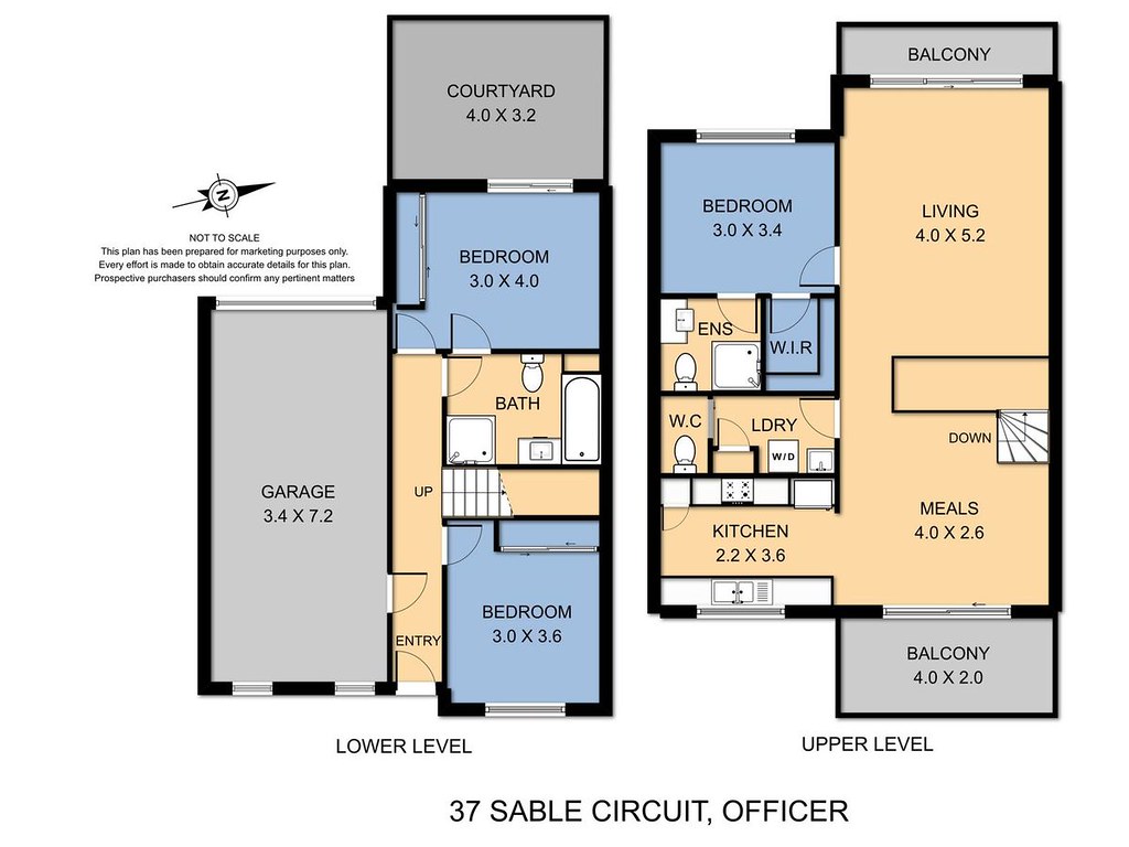 37 Sable Circuit, Officer VIC 3809 floorplan