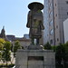 Large statue of Shinran Shonin, founder of the Jodo Shinshu teaching