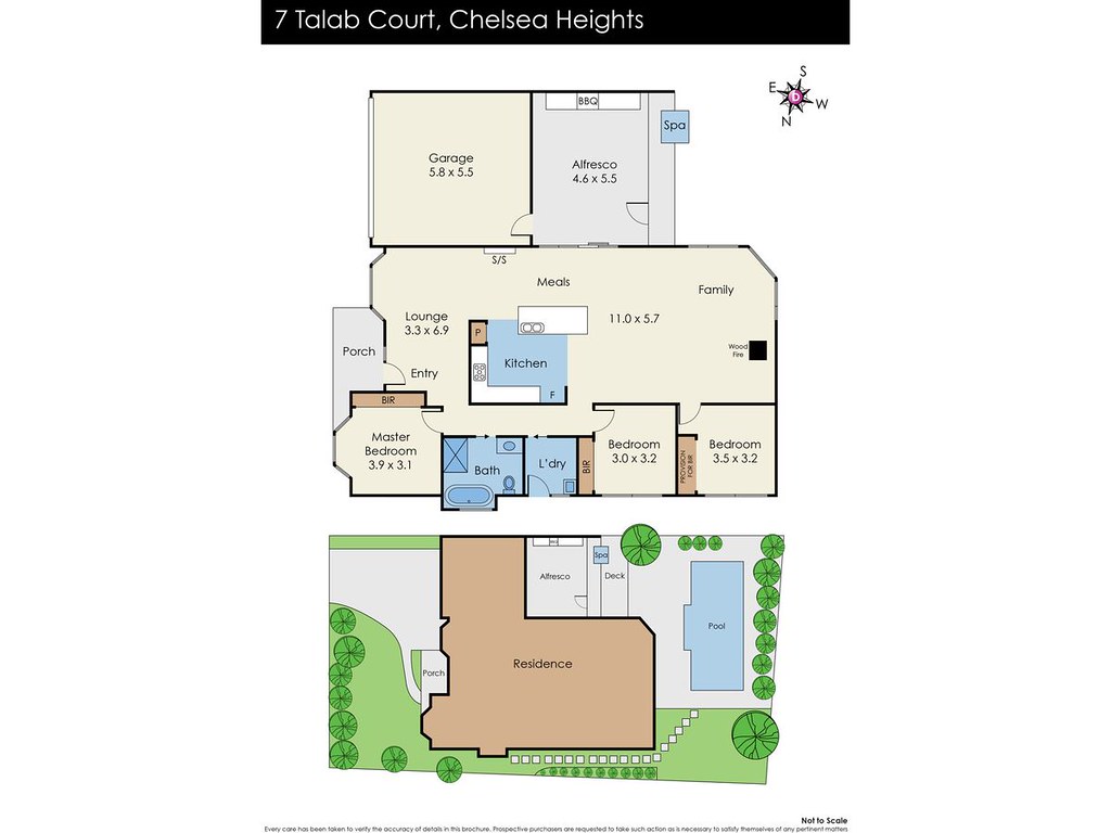 7 Talab Court, Chelsea Heights VIC 3196 floorplan
