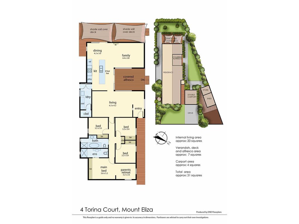 4 Torina Court, Mount Eliza VIC 3930 floorplan