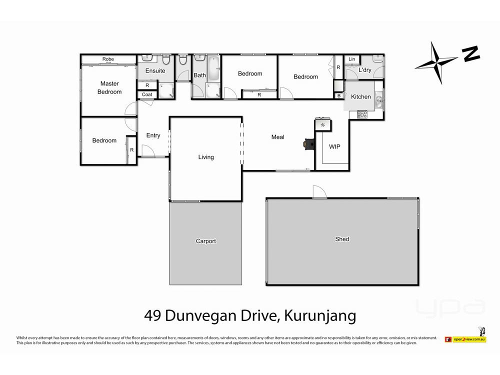49 Dunvegan Drive, Kurunjang VIC 3337 floorplan